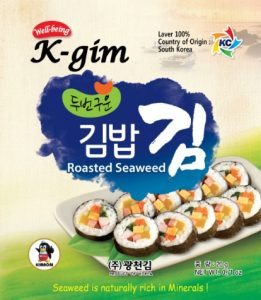 Korean seaweed product